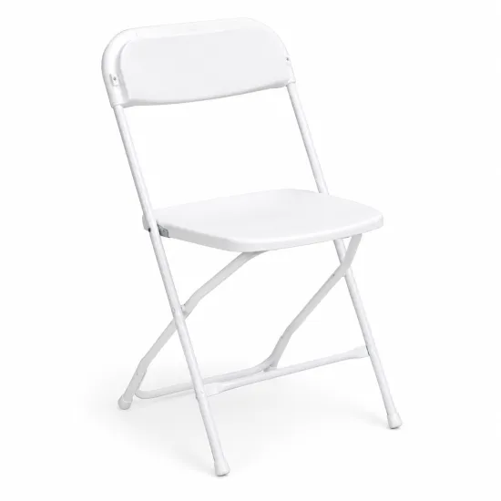 Folding White Party Chairs