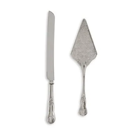 vintage cake serving set