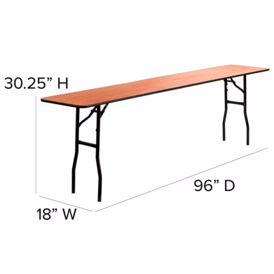 8 ft training tables