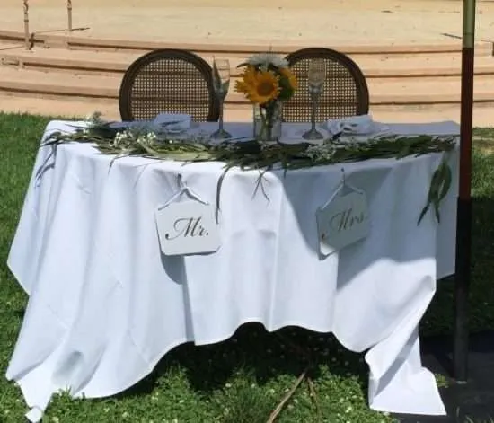 Sweetheart Table