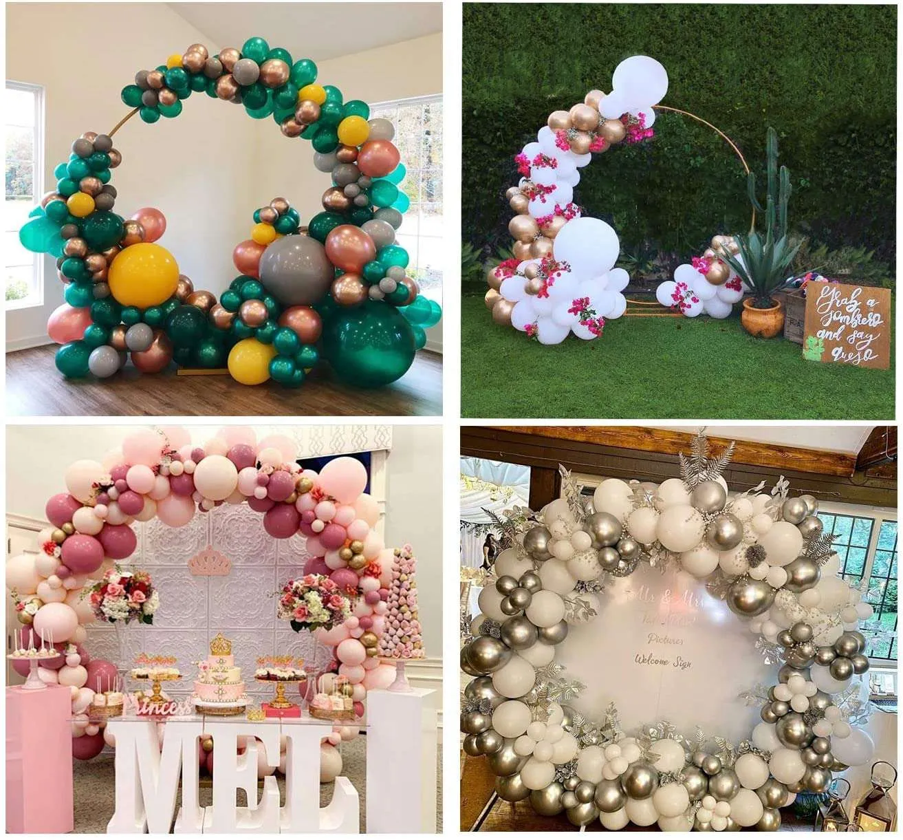 Balloons DIY DIY Balloon Arch Decorations Santa Barbara