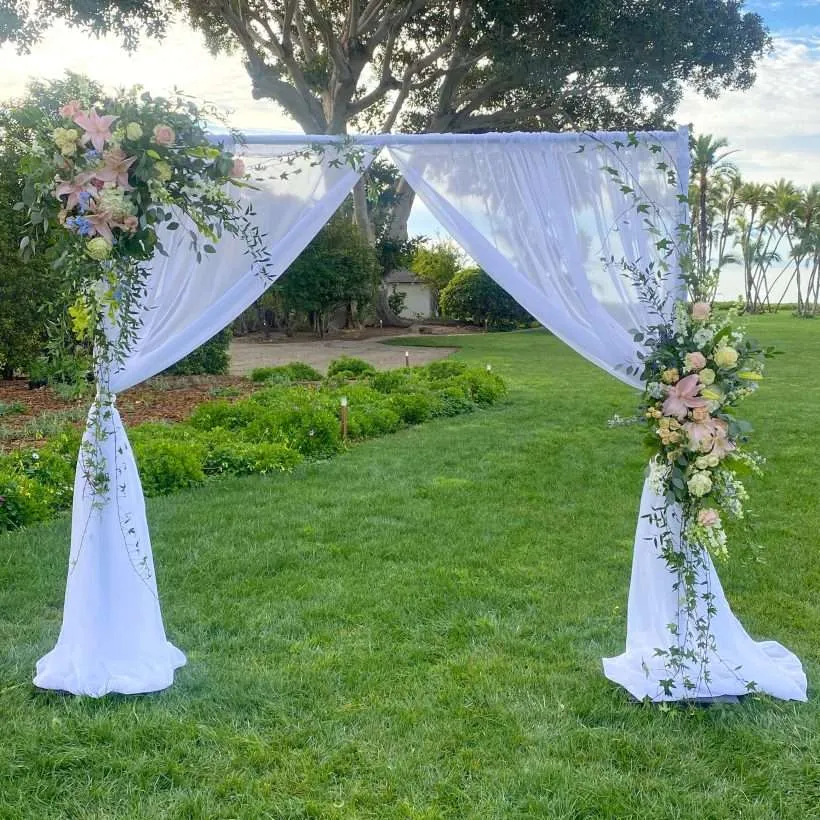 Metal Wedding Arch Rentals Santa Barbara